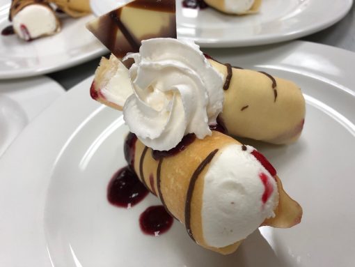 Crepe Cannolis