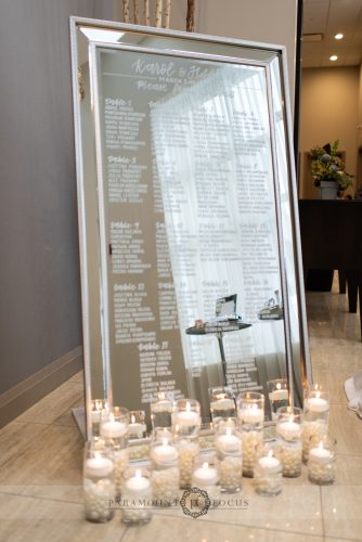 Large Mirror Guest seating chart