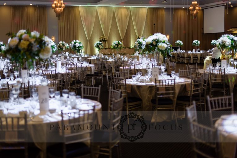 greenery modern table setting for wedding