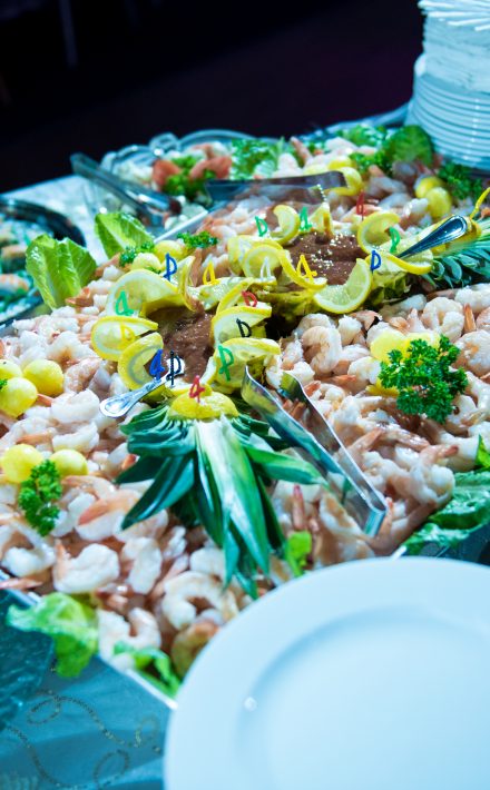 Seafood Antipasto for wedding event